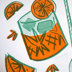 Negroni | Original Riso Art Print | 8.5x11