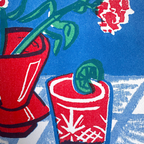 Negroni Still Life | Original Riso Art Print | 8.5x11
